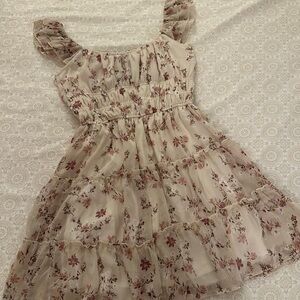 Floral Babydoll Dress
